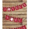 Chaks 1030, Chemin De Table Romance Joyeux Noël Photoprint 5m -Xmas Deco Shop 1030 1