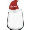 Chaks 10721, Sachet 6 Marque-places Bonnet De Noël, Rouge -Xmas Deco Shop 10721 1
