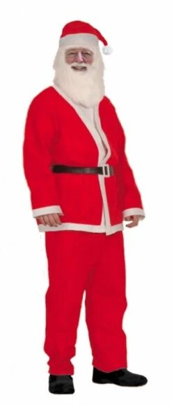 Déguisement Père Noël ÉCO, Adulte -Xmas Deco Shop 13003 6