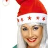 Bonnet Noël Avec étoiles Clignotantes -Xmas Deco Shop 13402 2