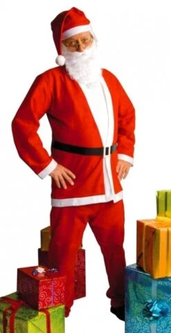 Déguisement Père Noël ÉCO, Adulte