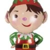 P'TIT Clown Re19116, Ballon Alu Lutin De Noël 72 Cm -Xmas Deco Shop 19116 091932200 1601 10022020 2