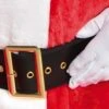 Chaks C2002005, Ceinture De Père Noël, Noire -Xmas Deco Shop 2002005