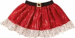 P'TIT Clown Re22367 - Tutu De Noël Sequins Rouge Enfant -Xmas Deco Shop 22367 026512000 2211 25022022 1 2