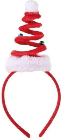 P'TIT Clown Re22374, Serre-tête Sapin De Noël Ressort