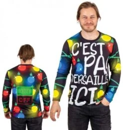 P'TIT Clown Re22787, T-shirt De Noël - C'est Pas Versailles Ici Taille S/M 9 P'TIT Clown Re22787, T-shirt De Noël - C'est Pas Versailles Ici Taille S/M -Xmas Deco Shop 22786 080236700 1541 13012023 1 1