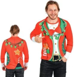 P'TIT Clown Re22801, T-shirt De Noël - Smoking Taille XS -Xmas Deco Shop 22801 036079100 1542 13012023 1