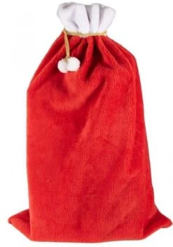 P'TIT Clown Re22872 - Hotte De Père Noël Rouge 90 Cm