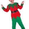 Déguisement Elfe-Lutin Noël Unisexe 10-12 Ans -Xmas Deco Shop 705937 t2 1