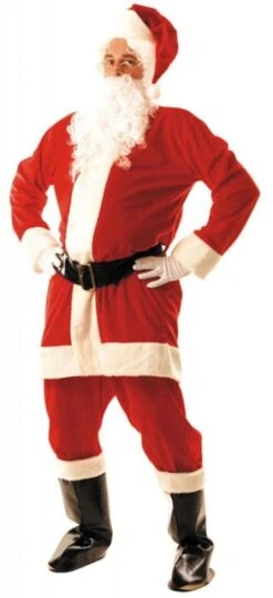 Party Pro 865528, Déguisement Père Noël Luxe, Adulte