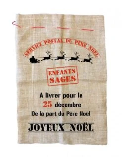 Party Pro 90809, Sac Ou Hotte De Noël 70 Cm (Enfants Sages)