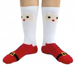 Party Pro 908231, Paire De Chaussettes De Père Noël