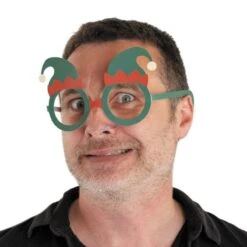 Party Pro 913508, Set De 8 Lunettes Rigolotes Pour Animer Table De Noël -Xmas Deco Shop 913508 4