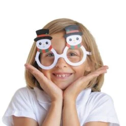 Party Pro 913508, Set De 8 Lunettes Rigolotes Pour Animer Table De Noël -Xmas Deco Shop 913508 5