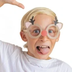 Party Pro 913508, Set De 8 Lunettes Rigolotes Pour Animer Table De Noël -Xmas Deco Shop 913508 6