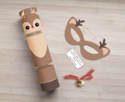 Party Pro 913510, Lot De 5 Crackers Surprise De Noël -Xmas Deco Shop 913510