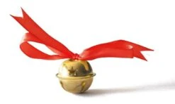 Party Pro 913511, Boite De 6 Grelots De Noël Avec Ruban