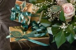 SANTEX 7766-10-10, Bolduc Joyeux Noël 10mm X 25 M Vert -Xmas Deco Shop 97 7766