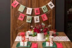 SANTEX 8153-99, Banderole Joyeux Noël 5m -Xmas Deco Shop 98 8208 1