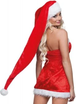 Bonnet De Père Noël Long XXL -Xmas Deco Shop bo13425 2