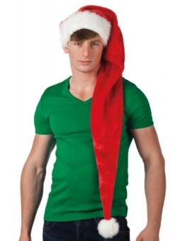Bonnet De Père Noël Long XXL -Xmas Deco Shop bo13425 4