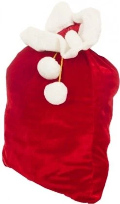 Chaks C4168, Hotte Velours Rouge Du Père Noël