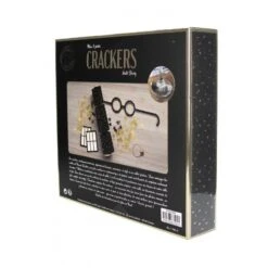 Party Pro 913510GP, Lot De 5 Crackers Surprise De Noël, Noir -Xmas Deco Shop crackers gold party x5 8