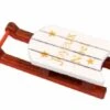 Marque-place Luge Noël En Bois 6cm