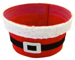 Panier Noël Ceinture, En Feutrine 16,5cm