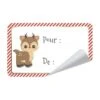 Party Pro 913501B, Sachet De 12 étiquettes Cadeau De Noël Adhésives Sweety Xmas -Xmas Deco Shop etiquettes cadeaux adhesives sweety xmas x 10 3