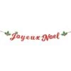 Party Pro 913800, GUIRLANDE Lettres Joyeux Noël 2 Mètres -Xmas Deco Shop guirlande lettres joyeux noel