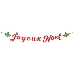 Party Pro 913800, GUIRLANDE Lettres Joyeux Noël 2 Mètres