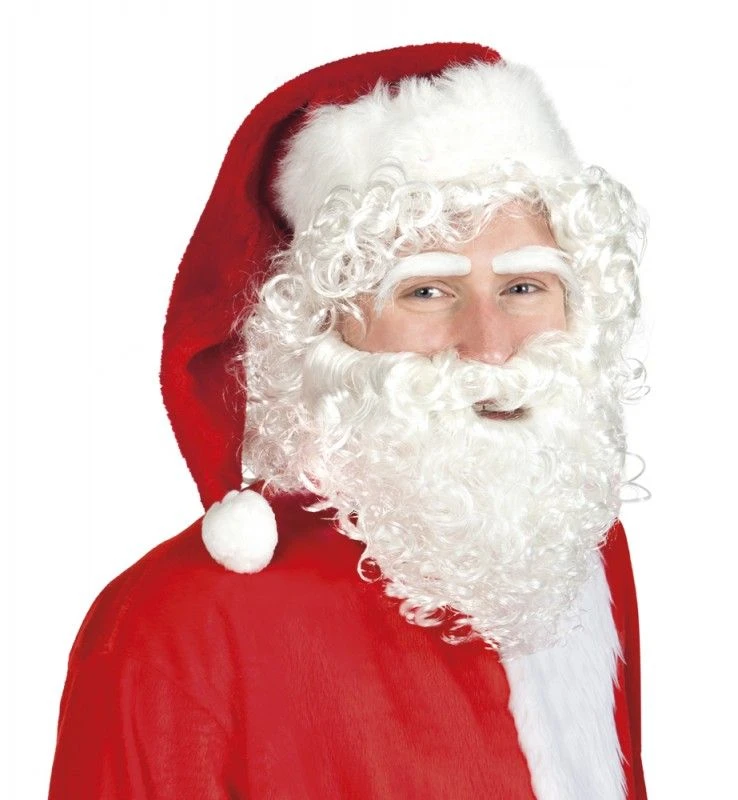 Kit Postiche Noël Avec Barbe Et Perruque 4 Kit Postiche Noël Avec Barbe Et Perruque – Image 2