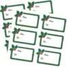 Party Pro 913501H, Sachet De 12 étiquettes Cadeau De Noël Adhésives Houx -Xmas Deco Shop nouveau projet 3 1 1