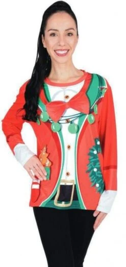 P'TIT Clown Re22801, T-shirt De Noël - Smoking Taille XS