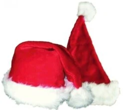 P'TIT Clown Re62034 - Bonnet De Père Noël Luxe, Adulte -Xmas Deco Shop re62034 3