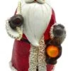 Déco Père Noël Rouge En Résine 13,5cm -Xmas Deco Shop res878 1 2