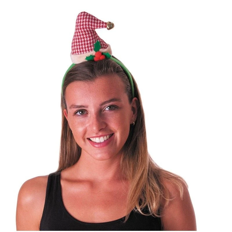 Party Pro 333173, Serre-tête Noël Vintage Feuille De Houx 4 Party Pro 333173, Serre-tête Noël Vintage Feuille De Houx – Image 2